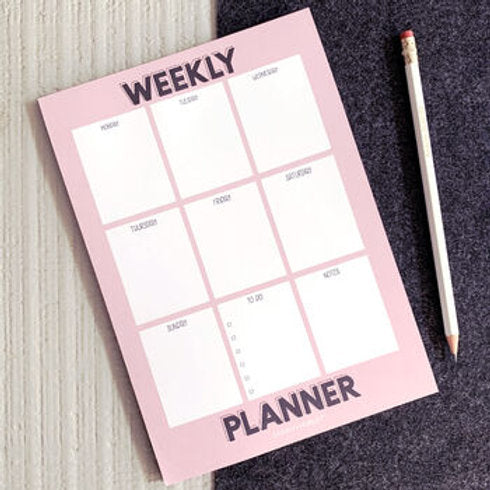 Weekly Planner Pad