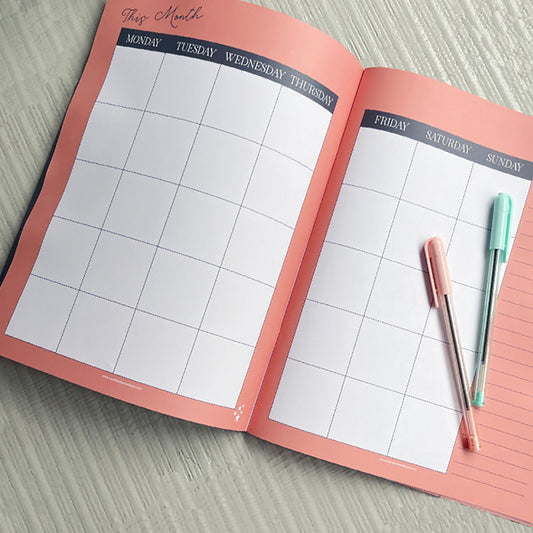 Undated Masterplan Monthly Entrepreneur Planner