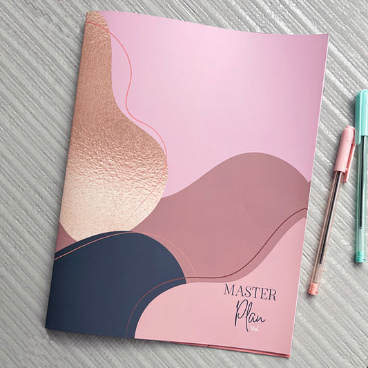 Undated Masterplan Monthly Entrepreneur Planner